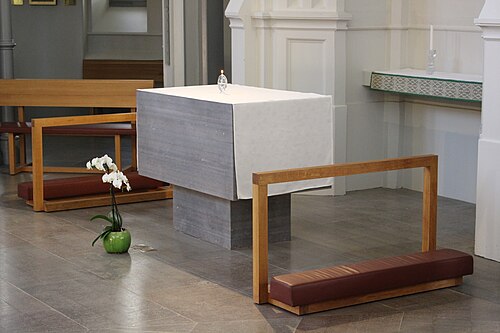 Ersta kyrka, interno
