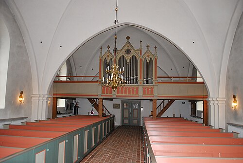 Fjärestads kyrka, intérieur