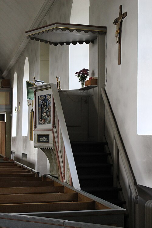 Hjärnarps kyrka, intérieur