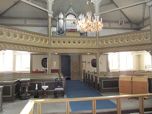 Hällaryds kyrka, interno