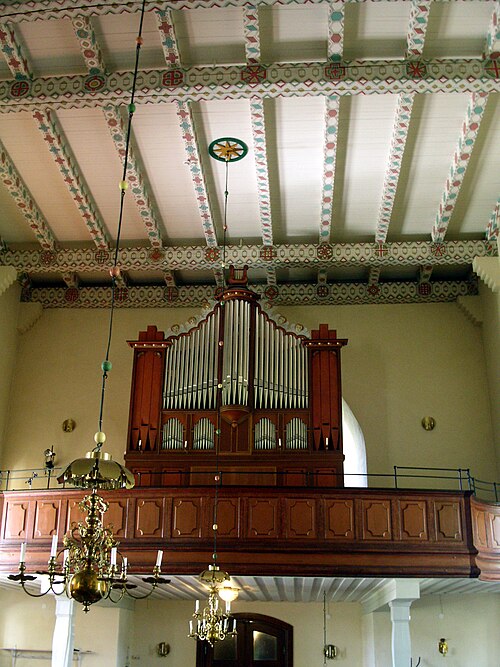 Nås kyrka, interno