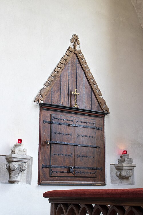 Burs kyrka, interno