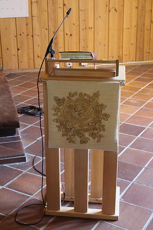 Tumba kyrka, interno