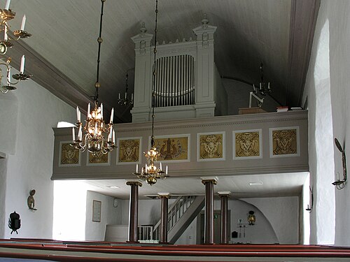 Ventlinge kyrka, intérieur