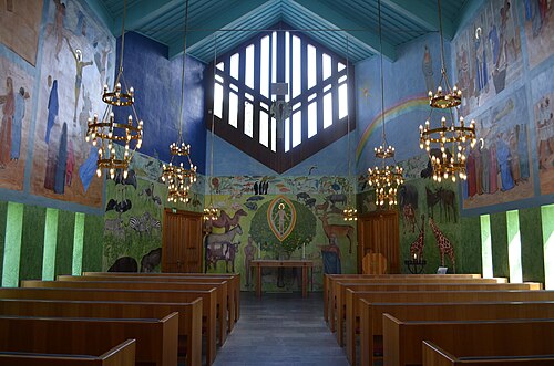 Annelundskyrkan, intérieur