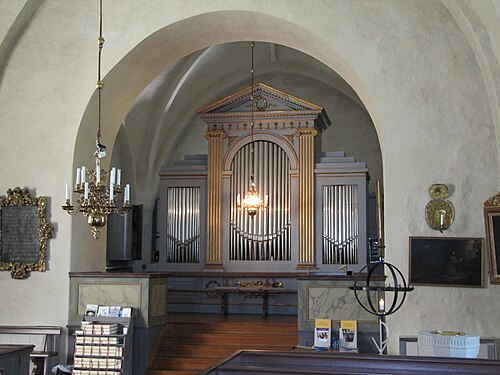 Närtuna kyrka, interno