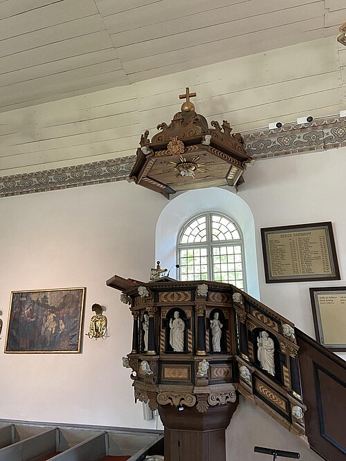 Landeryds kyrka, intérieur