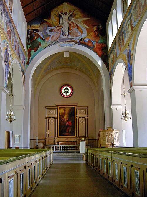 Vetlanda kyrka, interno