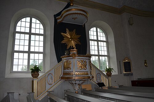 Sunds kyrka, interno