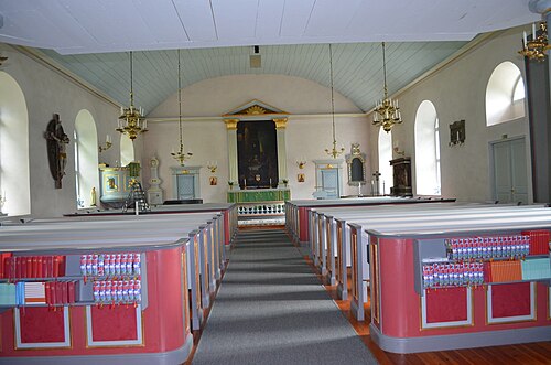 Annerstads kyrka, interno