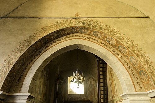 Ardre kyrka, interno