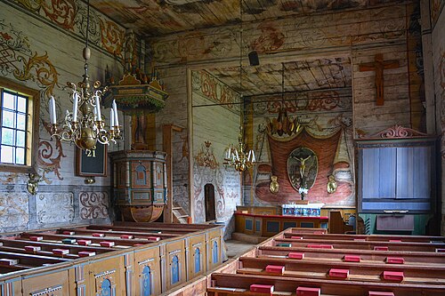 Granhults kyrka, intérieur