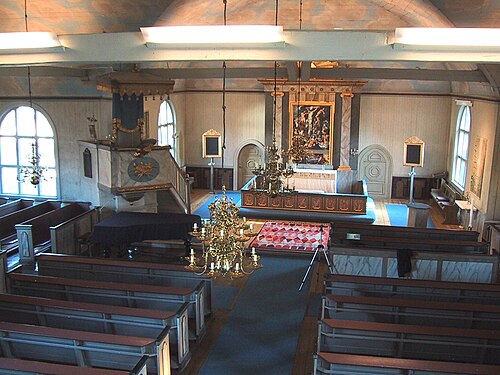 Grythyttans kyrka, intérieur