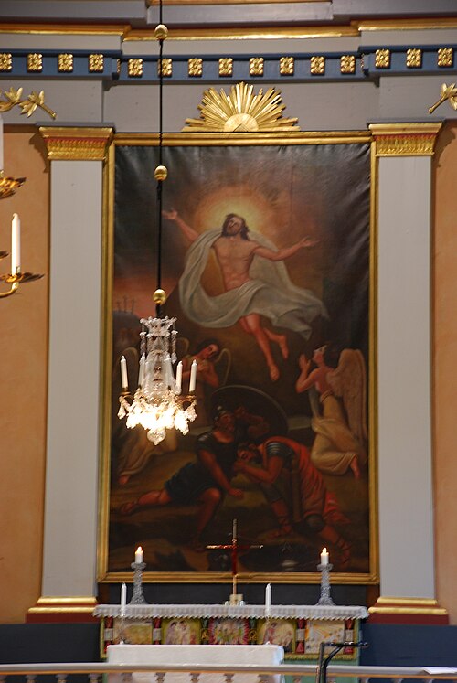 Ljuders kyrka, intérieur
