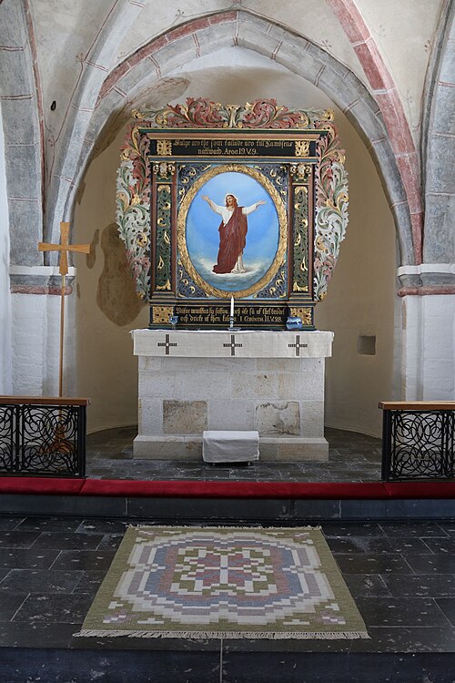 Hammarlövs kyrka, interno