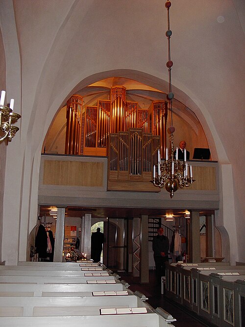 Järfälla kyrka, interno