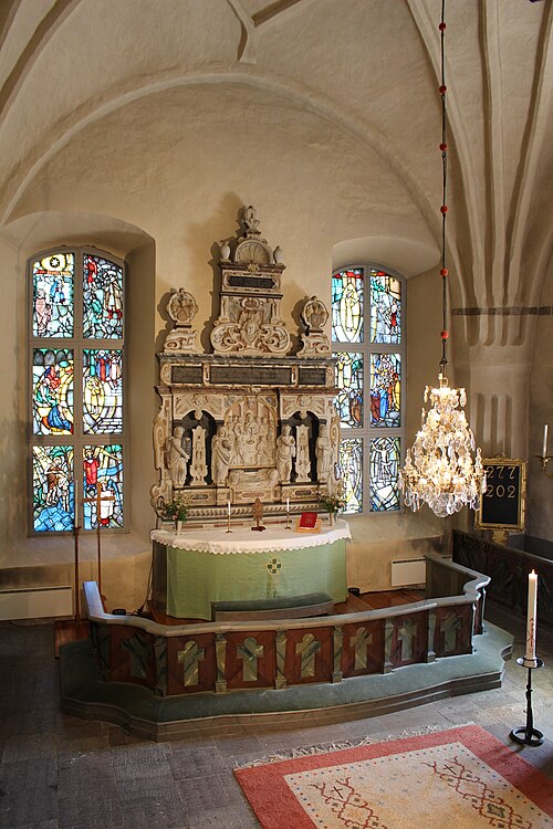 Rasbo kyrka, interno