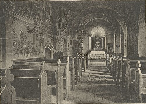 Flens kyrka, interno