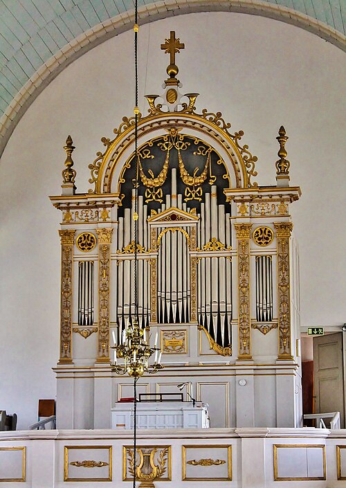 Vederslövs kyrka, interno