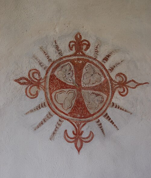 Arby kyrka, interno