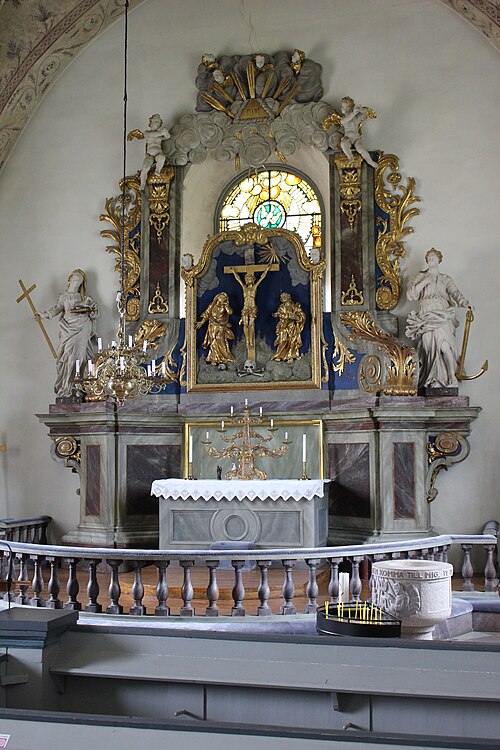 Börstils kyrka, intérieur