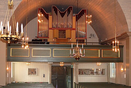 Hammarö kyrka, interno