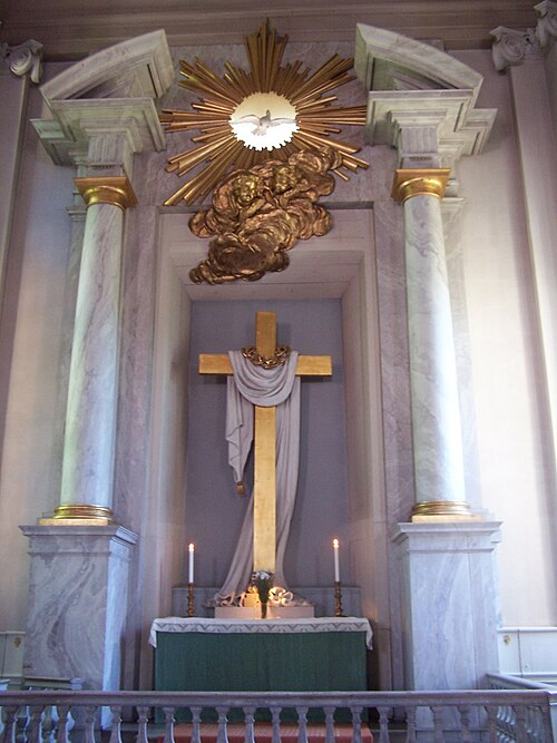 Trefaldighetskyrkan, intérieur