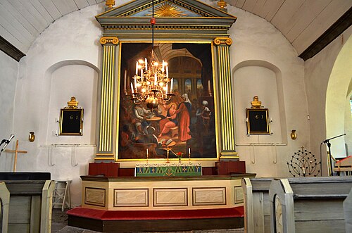 Östra Skrukeby kyrka, intérieur