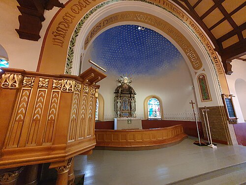 Järsnäs kyrka, interno