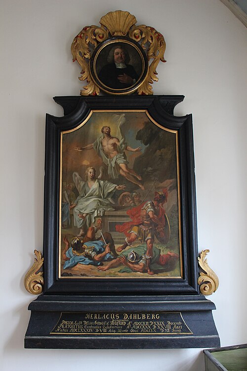 Hasslövs kyrka, interno