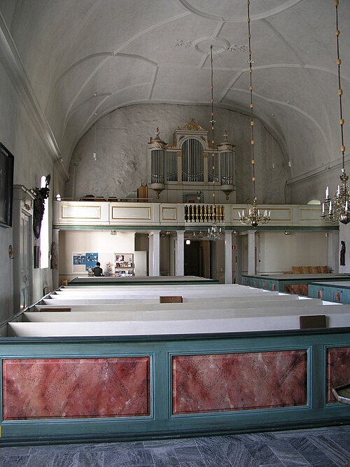 Hölö kyrka, interno
