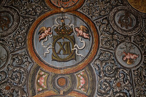 Lannaskede gamla kyrka, interno