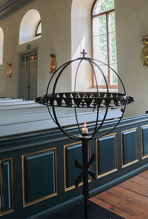 Lenhovda kyrka, interno