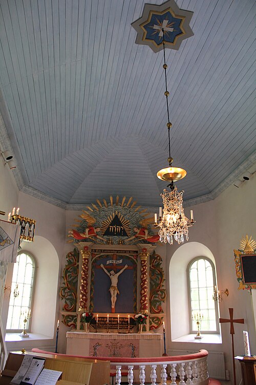Säters kyrka, interno
