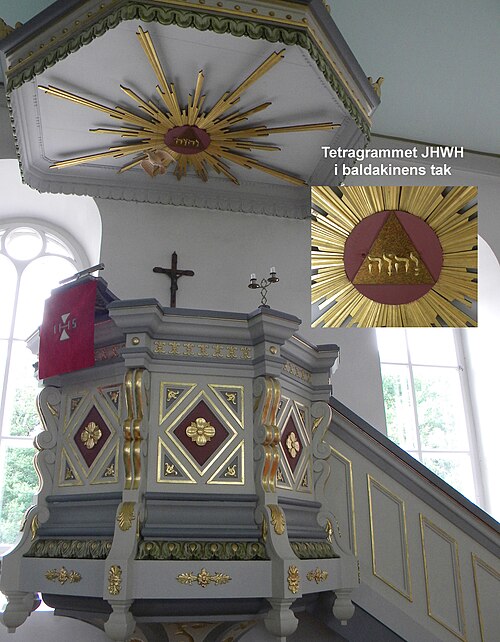 Frillesås kyrka, interno