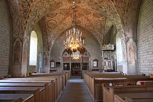 Husaby kyrka, intérieur