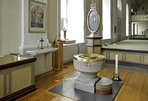 Rogsta kyrka, interno