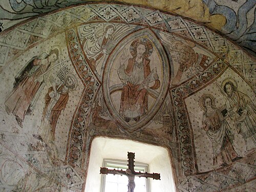 Väversunda kyrka, interno