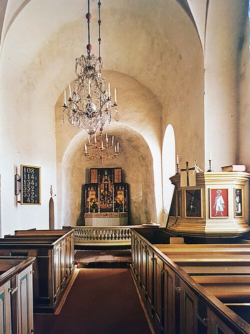 Ytterenhörna kyrka, intérieur