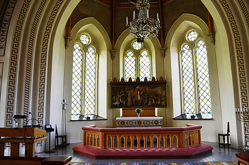 Åsarp-Smula kyrka, interno