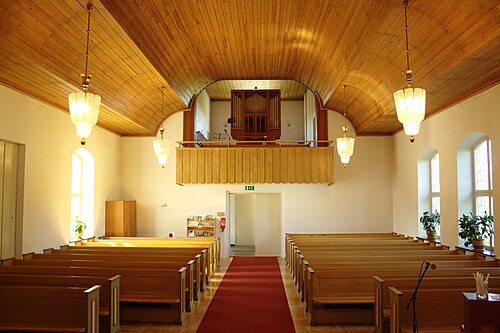 Granö kyrka, interno