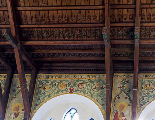 Nacka kyrka, intérieur