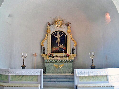Södra Möckleby kyrka, interno