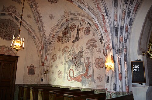 Veta kyrka, interno