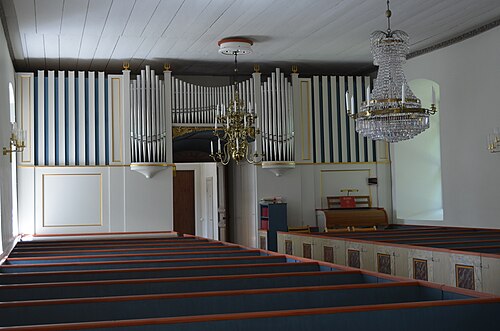 Vads kyrka, interno