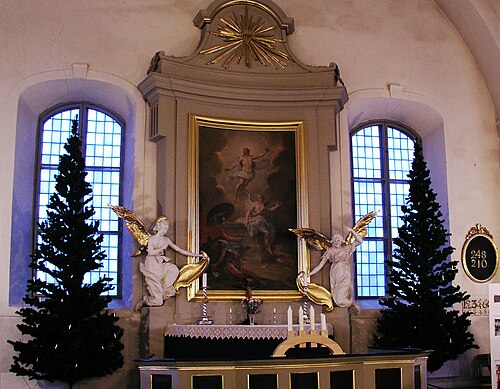 Kimstads kyrka, interno