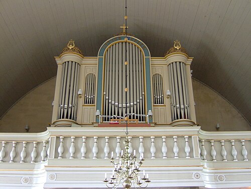 Laxsjö kyrka, interno