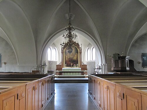 Strövelstorps kyrka, intérieur