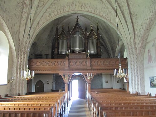Tuna kyrka, interno