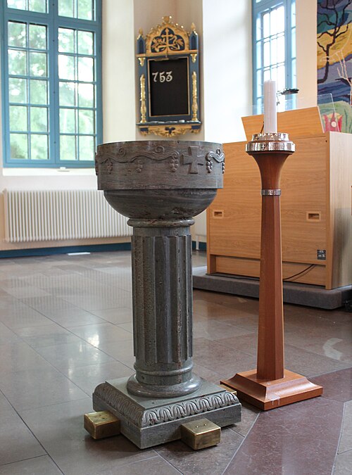 Öja kyrka, interno